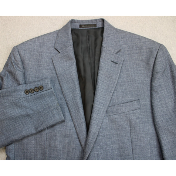 Lauren Ralph Lauren Blazer Mens Size 42L Wool Silk 2 Button Sports Jacket - Picture 1 of 10